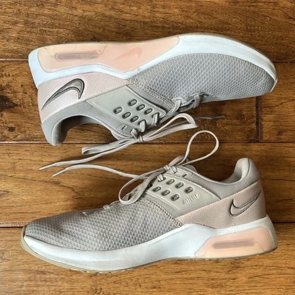 Nike Air Max Bella TR 4 Running Shoes Trainers Sneakers Gray Rose White Size 9 - Picture 3 of 12